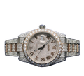 14K/18K Moissanite Rolex Inspire Frosted Rose Monarch